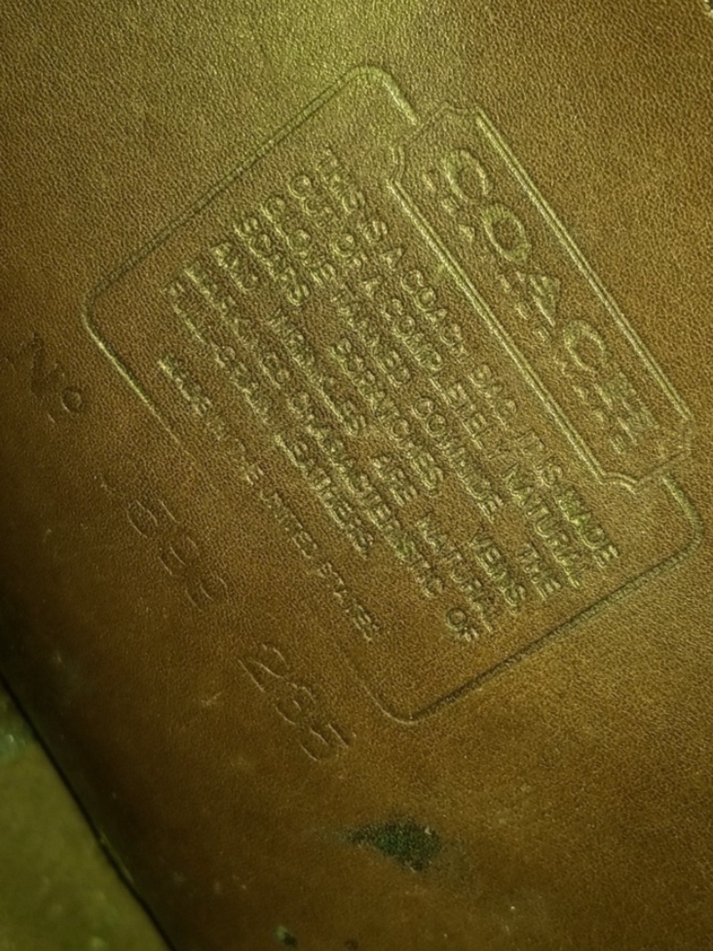 RARE Coach Ranch Bag 1990s RESTORED - Picture 8 of 8